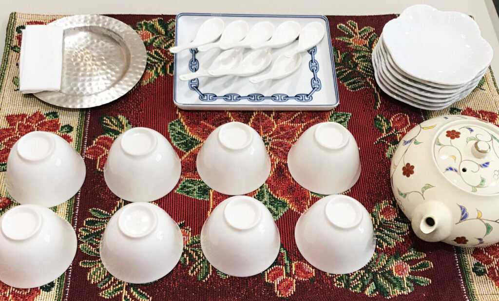 🔸日本橋🔸日本茶とテーブルコーディネート(和紅茶で楽しむ、クリスマスと12月の物語)