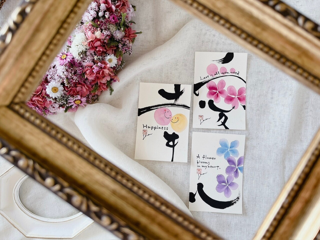 「花咲く書道」レッスン