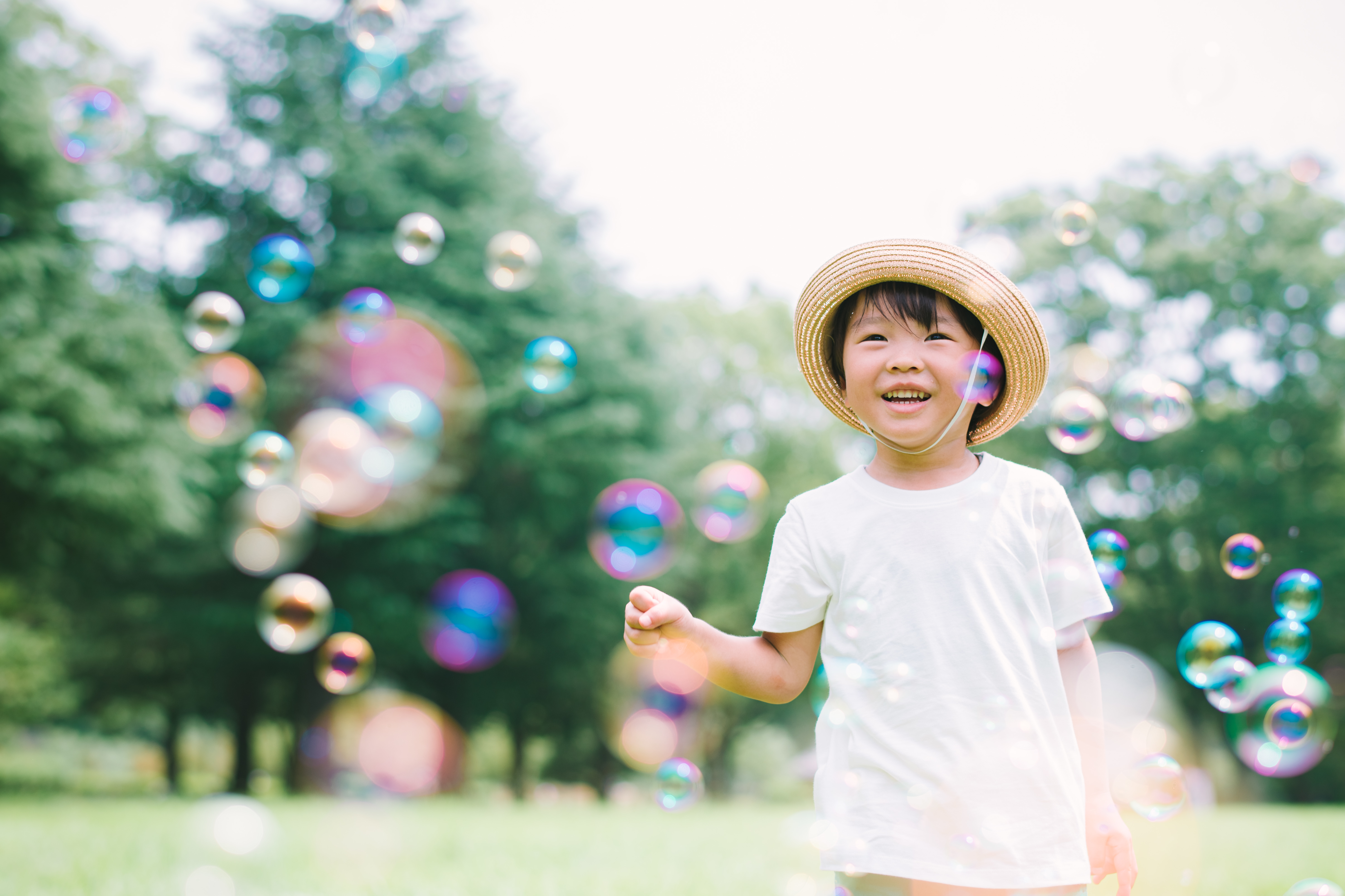 シャボン玉親子 撮影会】『しゃぼん玉と戯れる』キッズ撮影
