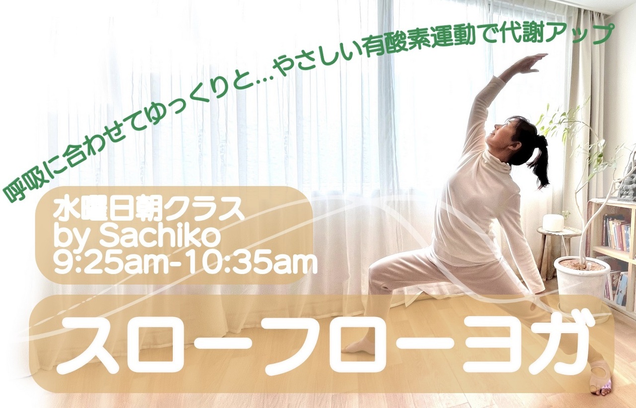 🌺体験専用　スローフローヨガ by サチコ ★☆☆~
