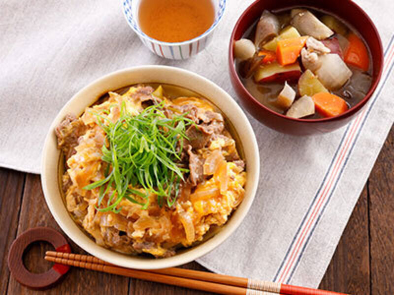 お料理基礎（親子丼、豚汁）