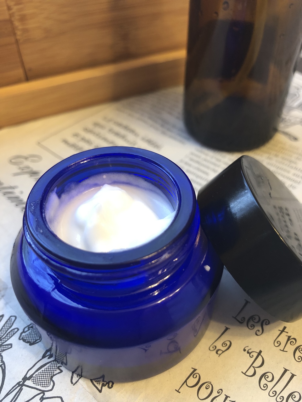 精油ヒーリング美容保湿クリーム作り♪