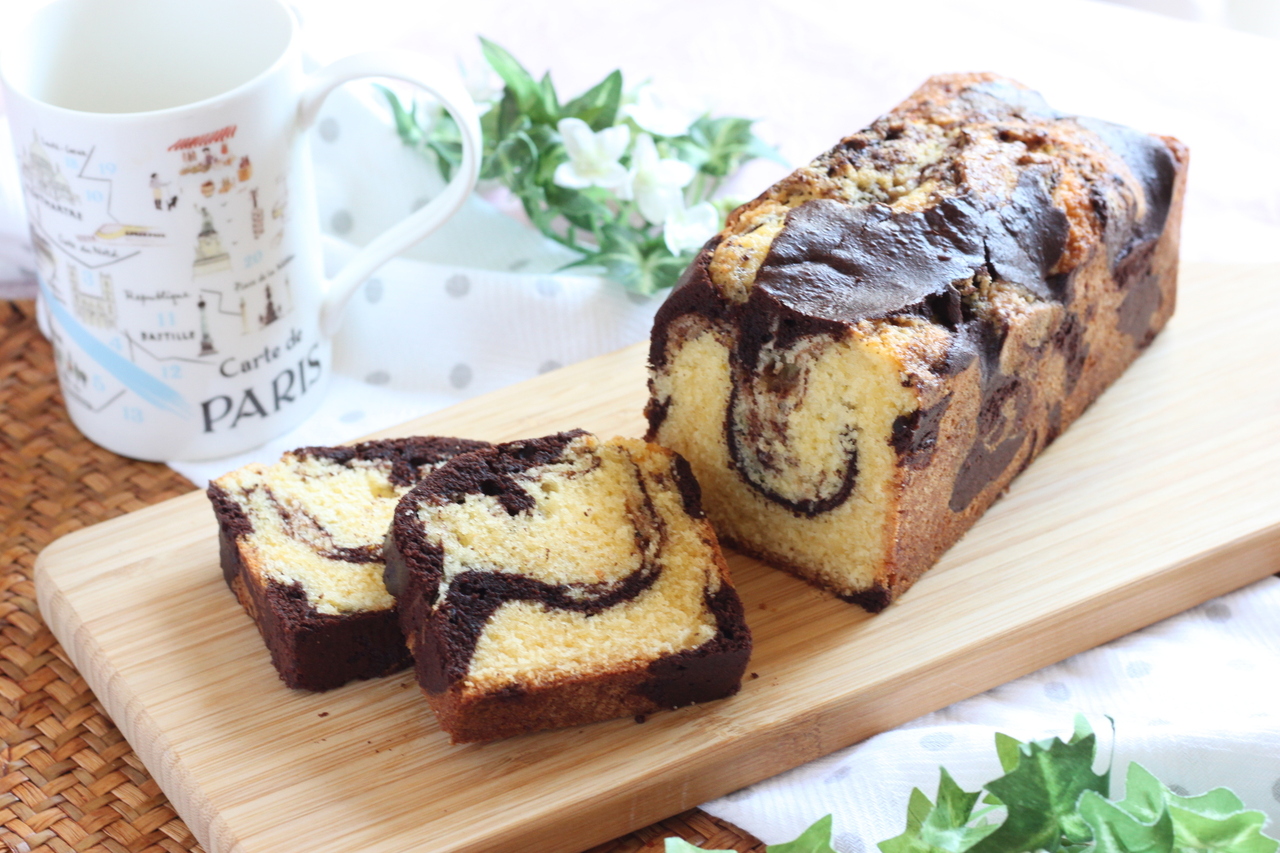 キッズクラス：ショコラマーブルケーキ