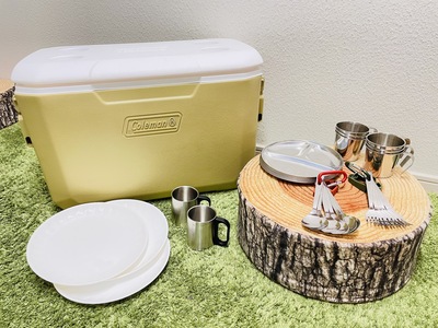 宮城でキャンプ！ベルテント＆焚き火・バーベキュー用品一式レンタルプラン