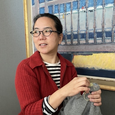 HIKARU NOGUCHI「ダーニングサロン」6月〜ハニカムダーニング〜（教材糸付き）