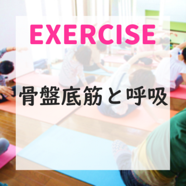 骨盤底筋と呼吸＊ミニ講座付き＊