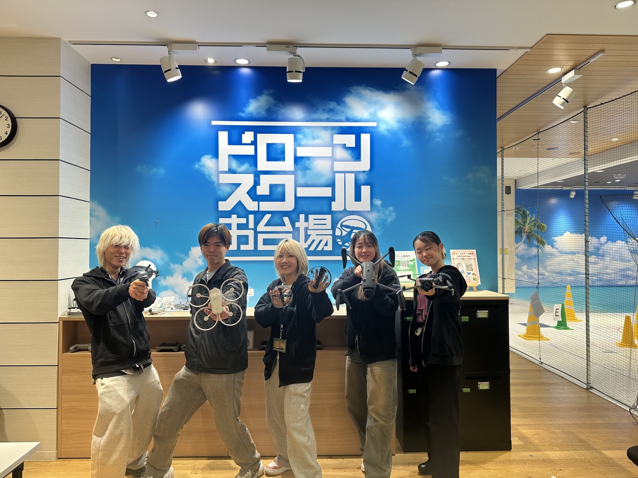 【ドローンスクールお台場本校】マンツーマン無料ドローン国家資格セミナー＆実機操縦体験会